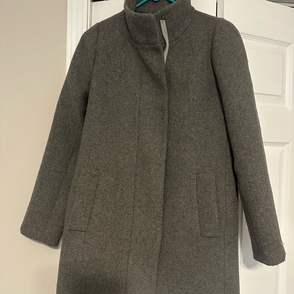 Jcrew  Gray Women's Wool Coat